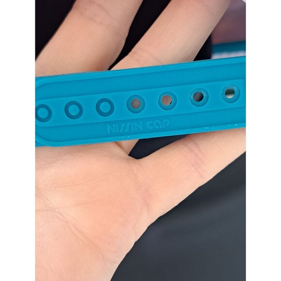 Vintage 90s Nissin Snapback Rope Hat Aztec Colorful Adjust Skater Streetwear Cap - Picture 3 of 7